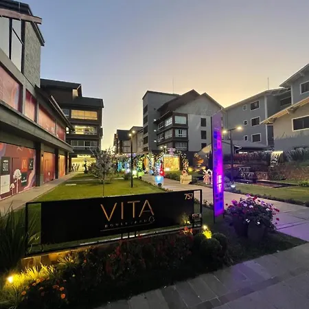 Apto. Lindo No Vita Boulevard, 500M Rua Coberta Gramado Exterior foto